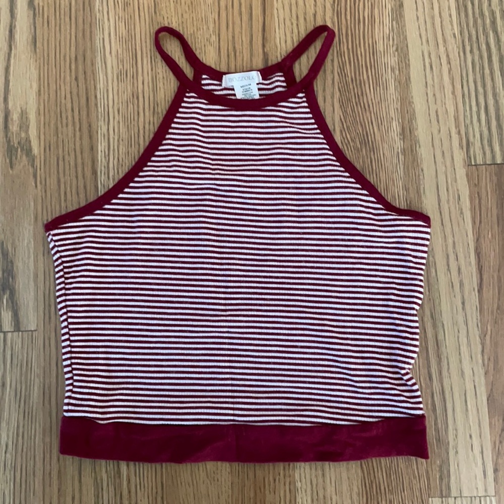 Striped Crop Top